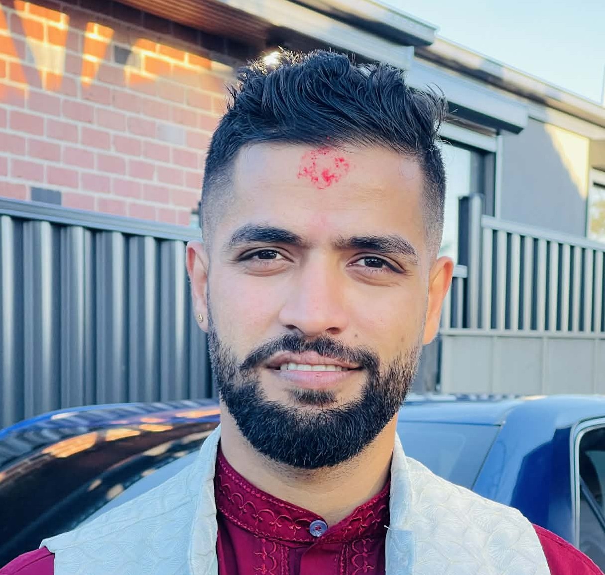 Hands performing ritual